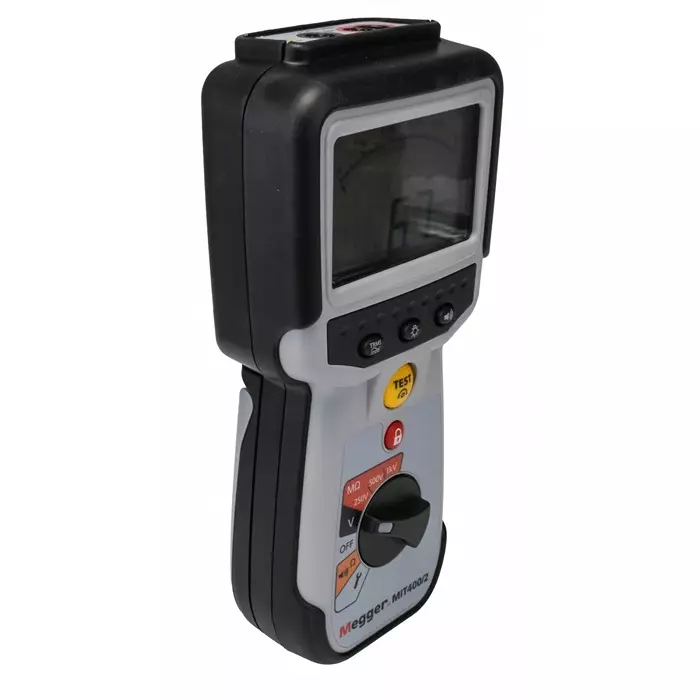Megger MIT400 2 Insulation Tester, 10V Min, 1000V Max, 200 GΩ Max, CAT IV - RS Calibration, 1004-731