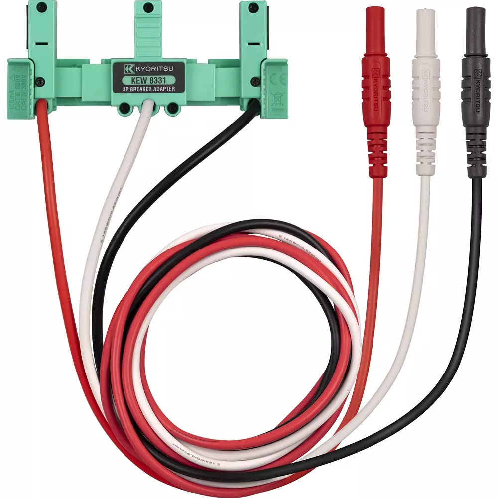 Kyoritsu Terminal Adapter -10 to 50°C, relative humidity 85% or less (no condensation) Operating Temperature /, KEW8331