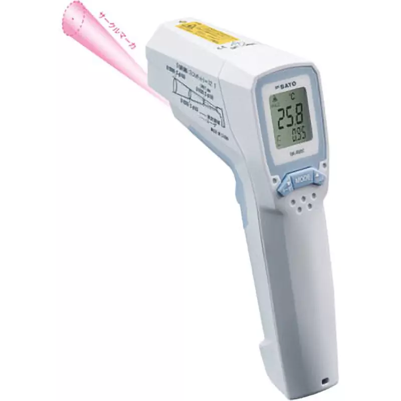 Sato Keiryoki Infrared Thermometer -60 to 550 Measuring Range, SK-8950(8269-00)