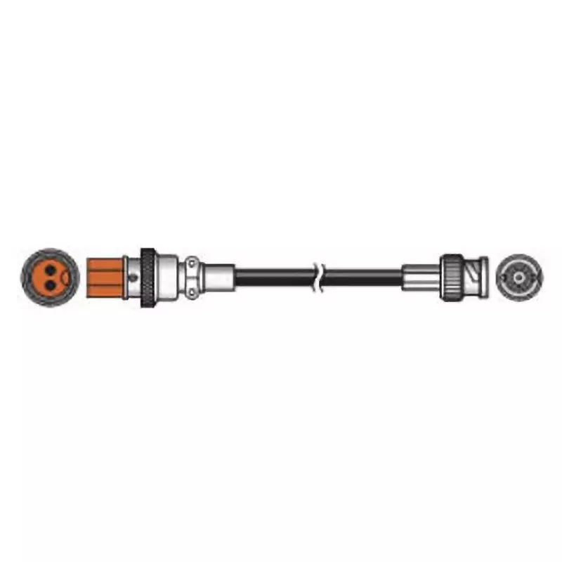 Ono Sokki Signal Cable 12 P2 B ←→BNC Signal Cable cable Type, MX-005