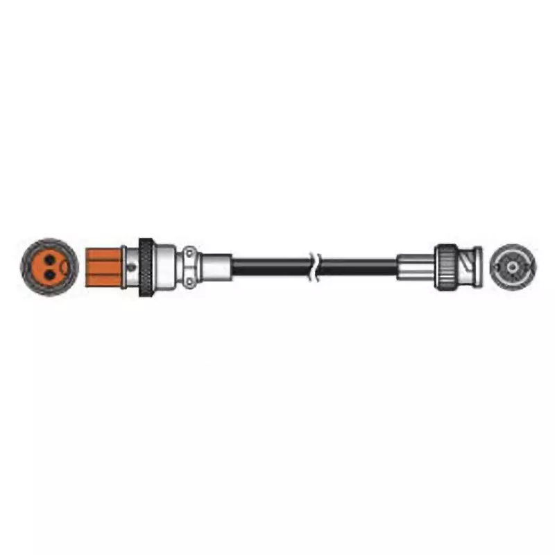 Ono Sokki Signal Cable 12 P2 B ←→BNC Signal Cable cable Type, MX-010