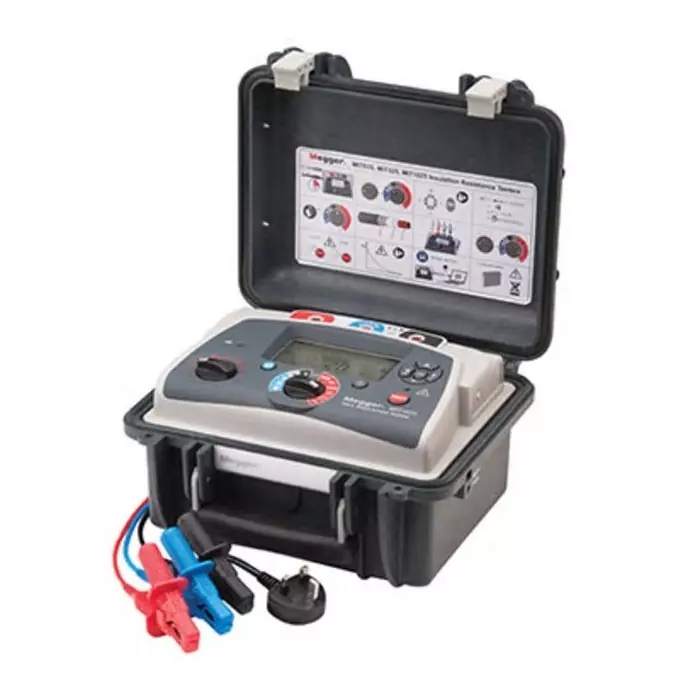 Megger MIT525 Insulation Tester, 250V Min, 5000V Max, 10T Ω Max, CAT IV, 1002-691