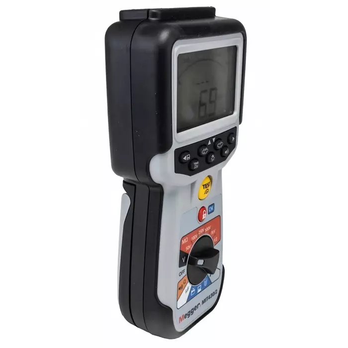 Megger MIT430 2 Insulation Tester, 10V Min, 1000V Max, 200 GΩ Max, CAT IV, 1004-740