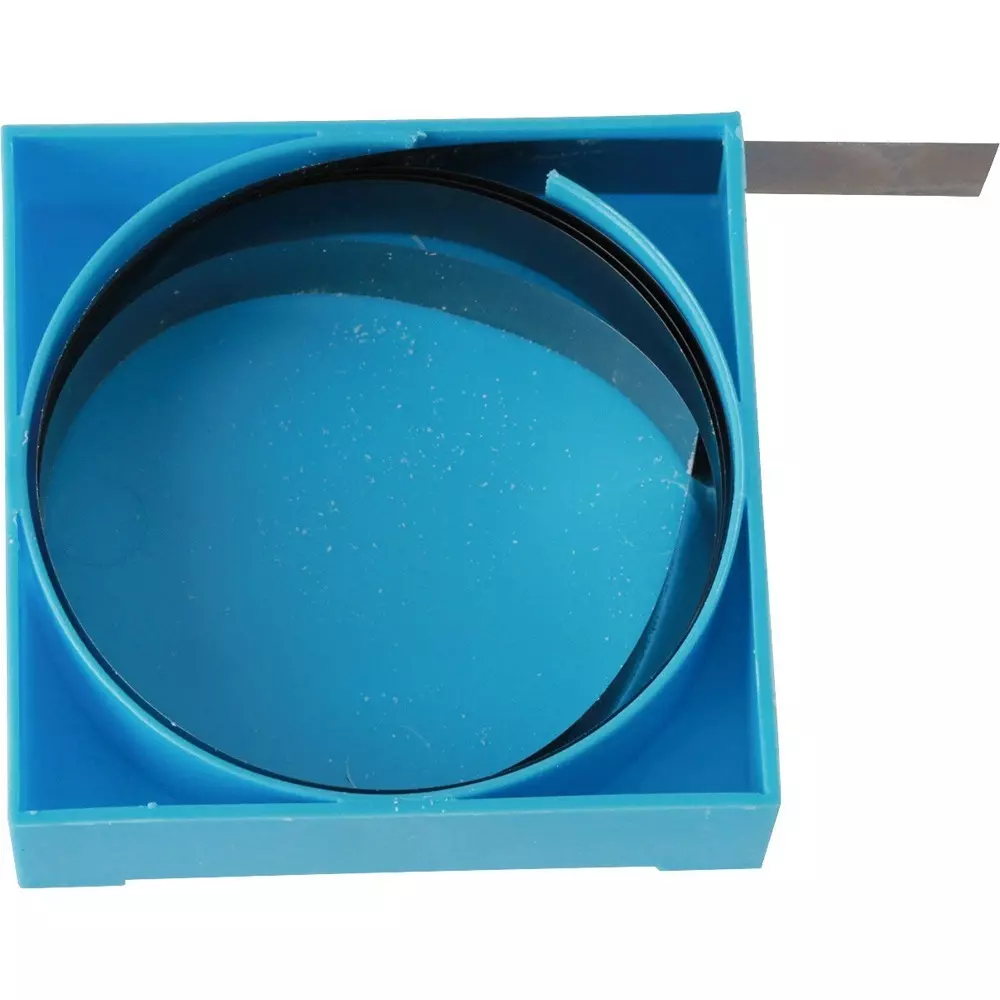 MonotaRO Feeler Tape SK Hardened Steel 0.05 mm Thickness and 12.7 Tap Width, 0.05mmx1m