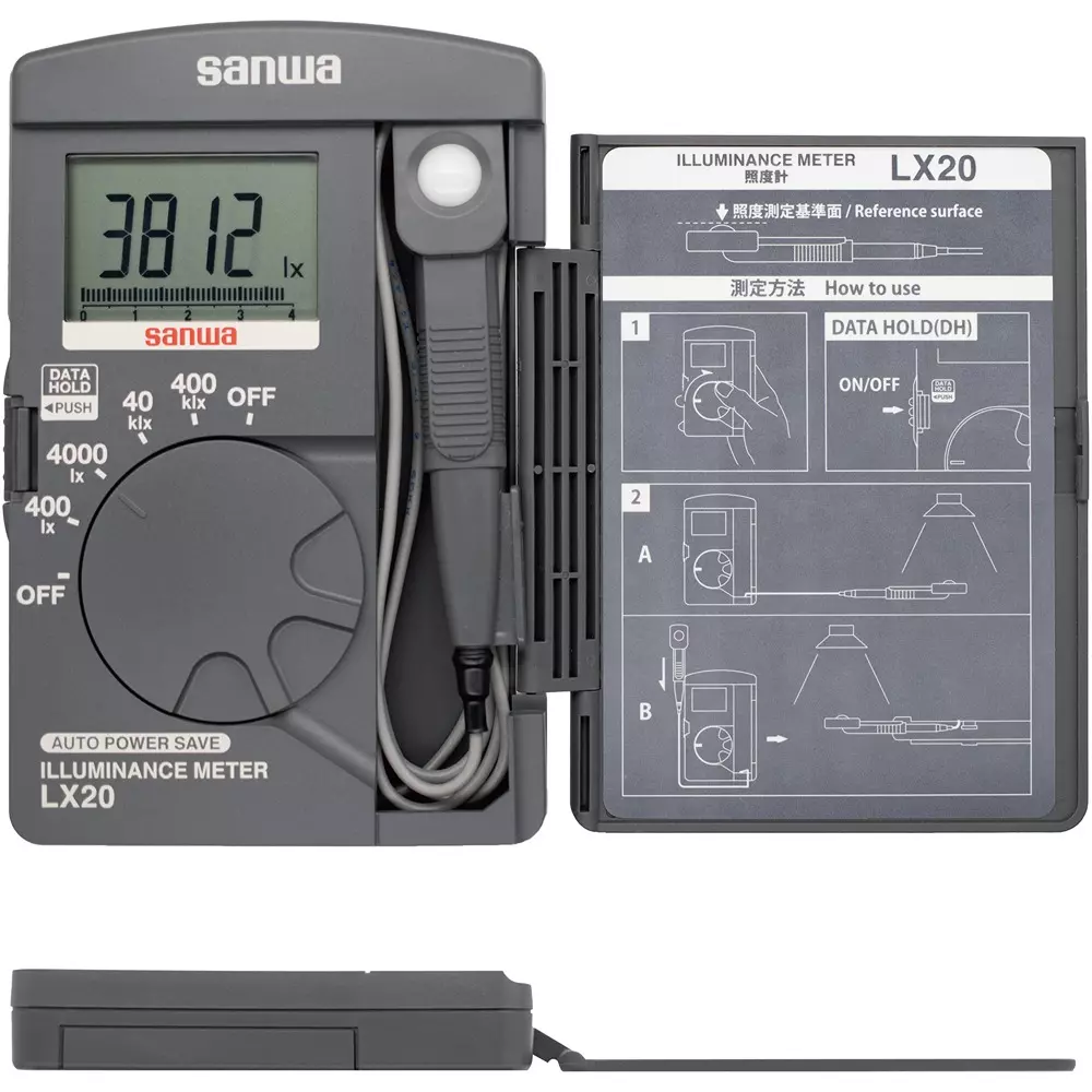 sanwa-illuminometer-lx20