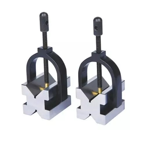 INSIZE V-Block Set Alloy Steel Body 7-63 mm Range of Shaft and 5-40 mm Accuracy, 6896-12