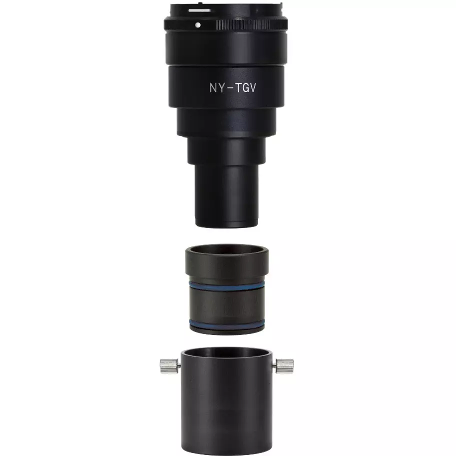 Micronet Mounting Adapter NY-TGV (adapter body), super sleeve (F30 mm conversion), C-mount fixed sleeve Set Contents, NY-TGV