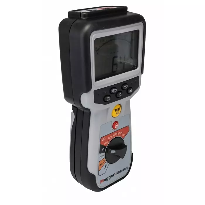 Megger MIT410 2 Insulation Tester, 10V Min, 1000V Max, 200 GΩ Max, CAT IV - UKAS Calibration, 1004-735