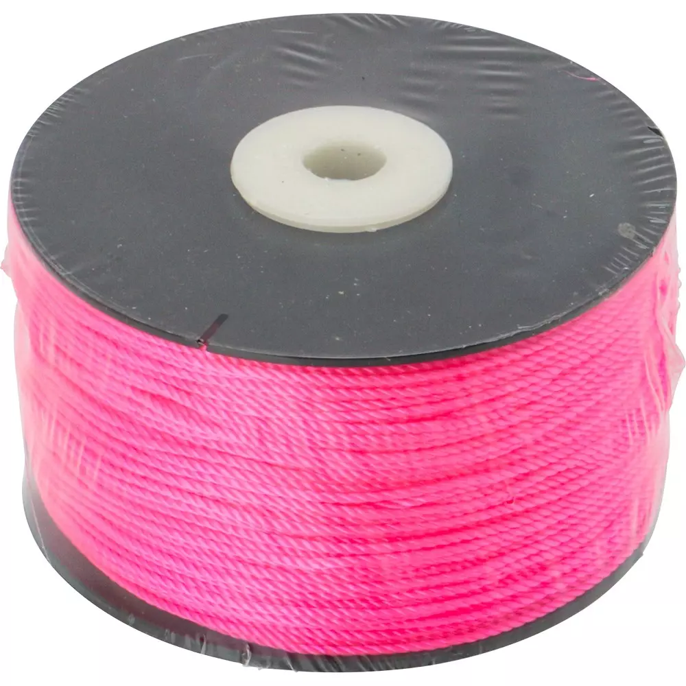 MonotaRO Fluorescent Line String Reel For Leveling 0.5 mm Nylon thread Pink 130 m Length, 49362355