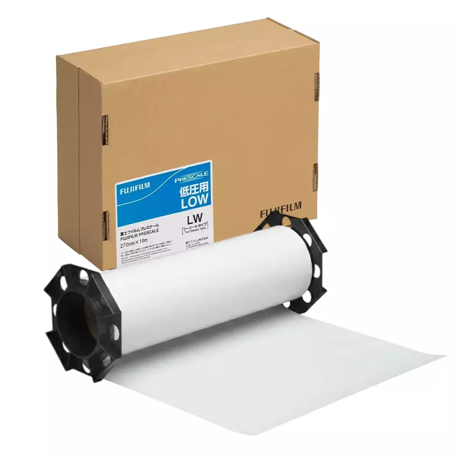 Fujifilm Prescale LW Pressure Measurement Film 270 mm x 10 m Size 2.5 to 10 m Sizepa Low Pressure Range