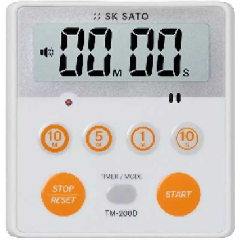 Sato Keiryoki Decatimer Complies with JIS C 60529 IPX7 (can be fully washed with water). Waterproof, TM-200D