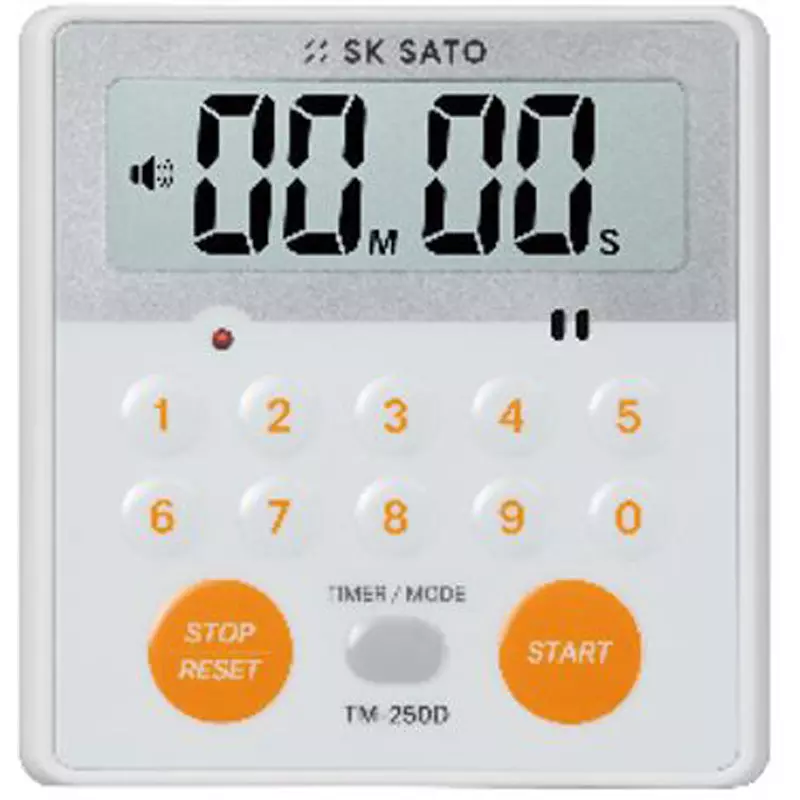 Sato Keiryoki Decatimer Complies with JIS C 60529 IPX7 (can be fully washed with water). Waterproof, TM-250D