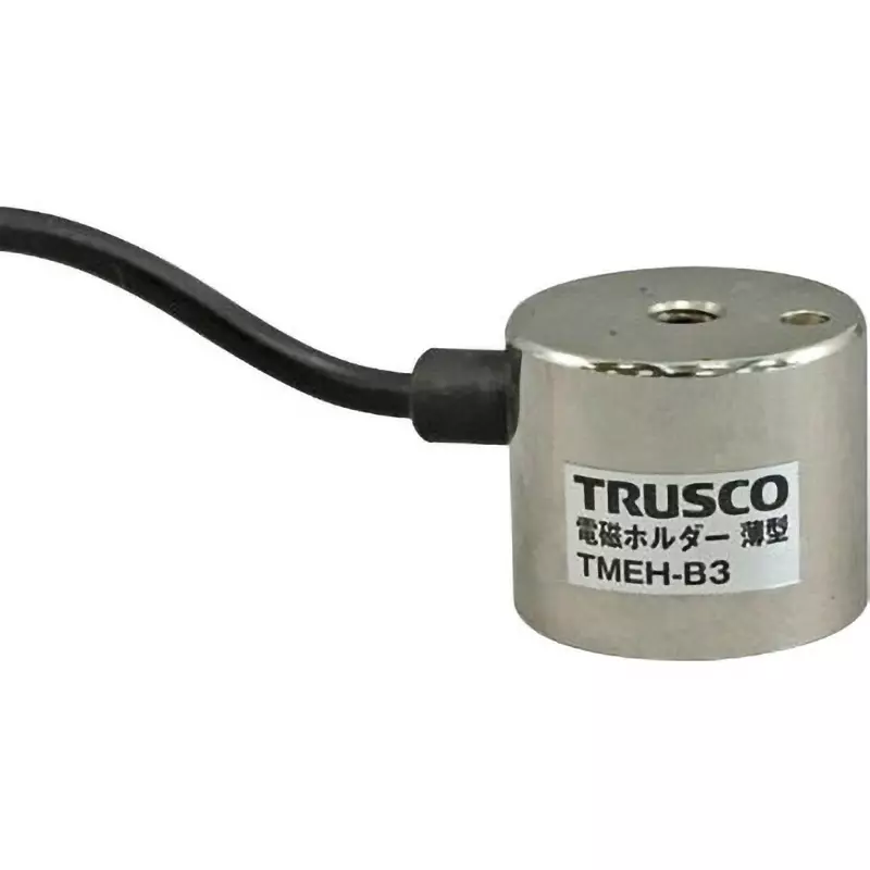 Trusco Electromagnetic Holder 80 N Attracting Force 30 Φmm Diameter DC 24 V Voltage, TMEH-B3