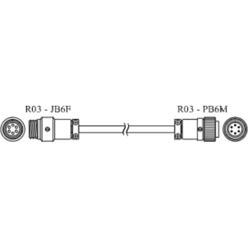 Ono Sokki Extension Cable BS/GS Series Linear Gauge Sensors Connector DG Series Gauge Counter Access Control, AA-8803