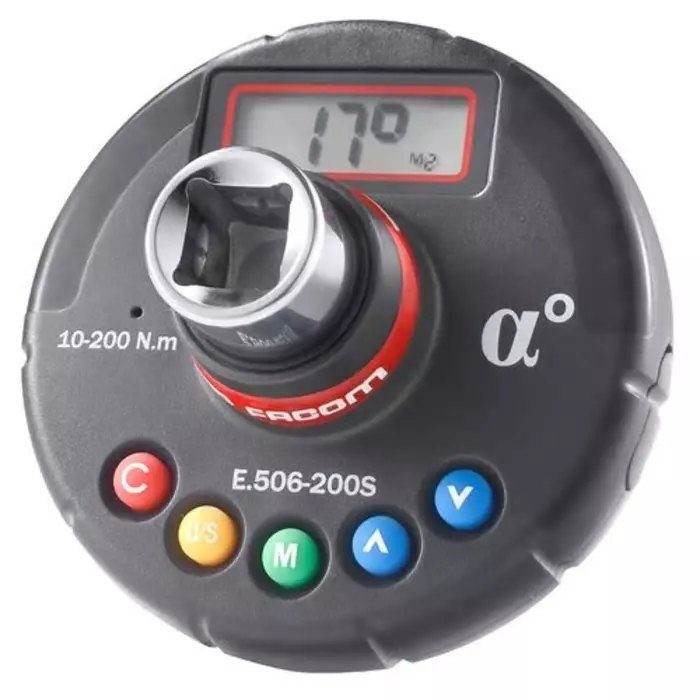 Facom Digital Torque Tester, 40 - 200Nm, 1/2in Drive, ± 3 % Accuracy, E.506-200S