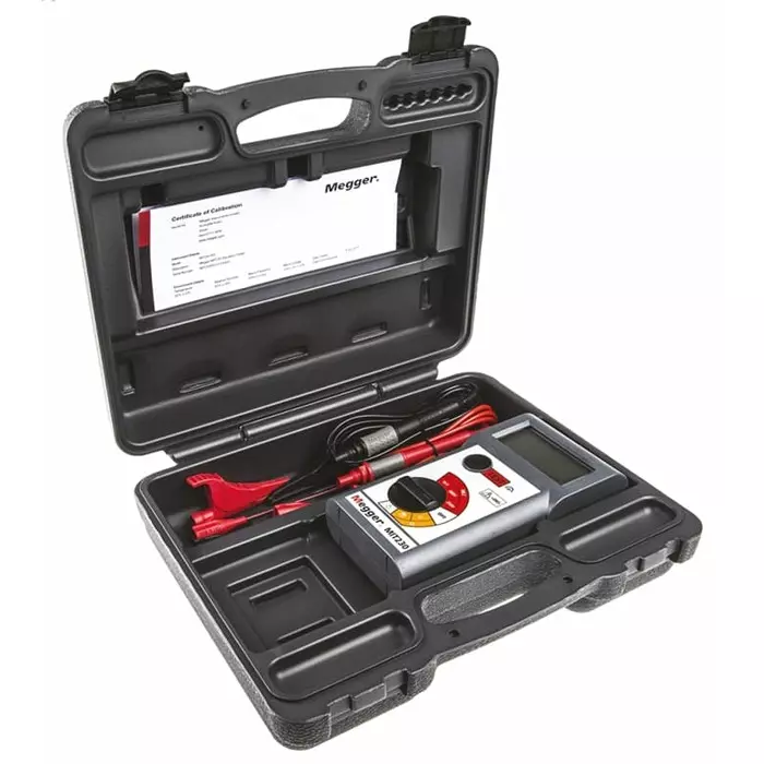 Megger MIT230 Insulation Continuity Tester, 250V Min, 1000V dc Max, 999 mΩ Max, CAT III 300V, MIT230-EN