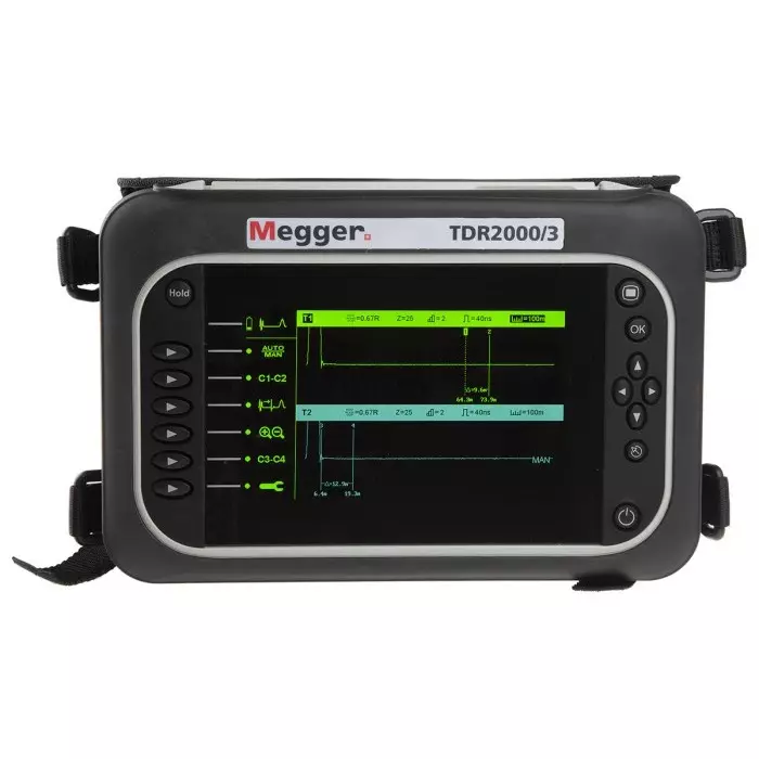 Megger TDR2000/3 Time Domain Reflectometers, 20000m, USB Interface, 1007-064