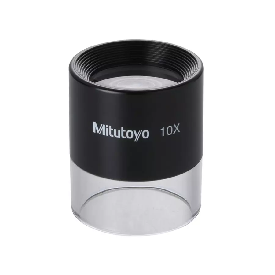 Mitutoyo Magnifier Clear Loupe 10X Magnification, 183-311