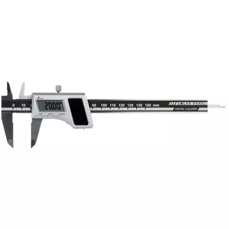 Shinwa Rules Digital Caliper Solar Panel Instrumental Error: ±0.03 mm, 19983
