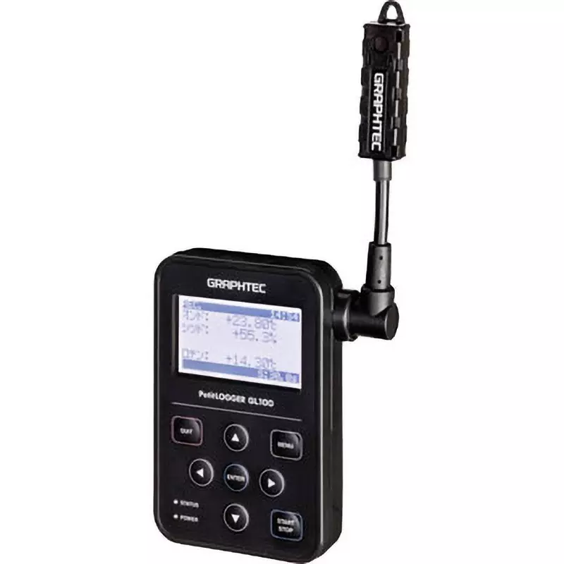 Graphtec Petit Logger 2 AA alkaline batteries, USB bus power (5 V 200 mA or more) Power Supply [Backup], GL100-WL