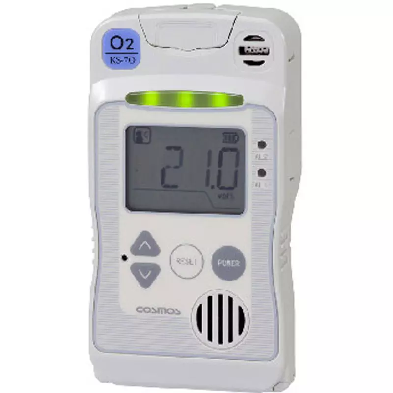 Cosmos Stationary Gas Alarm DC24 V±10% Power Supply The difference between the alarm set, KS-7O-O2 (50% full scale)