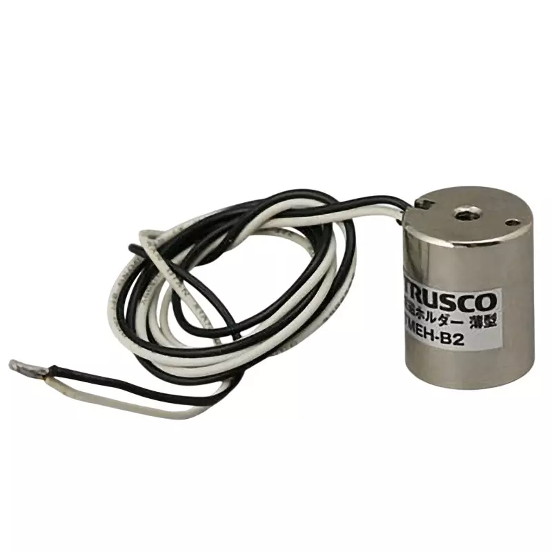 Trusco Electromagnetic Holder 20 N Attracting Force 20 Φmm Diameter DC 24 V Voltage, TMEH-B2