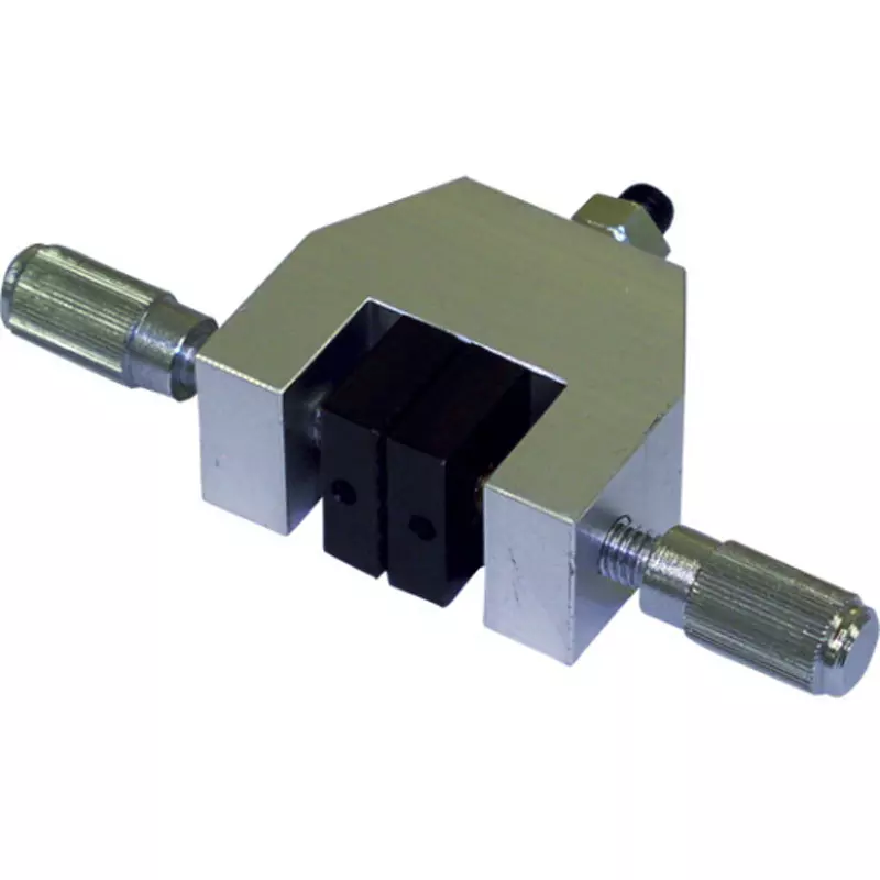Aikoh Engineering Flat Chuck 50 N Capacity M6 xP1 Female Thread Connection to Equipment, MODEL-201