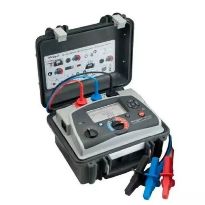 Megger MIT515 Insulation Tester, 250V Min, 5000V Max, 10T Ω Max, CAT IV, 1002-690