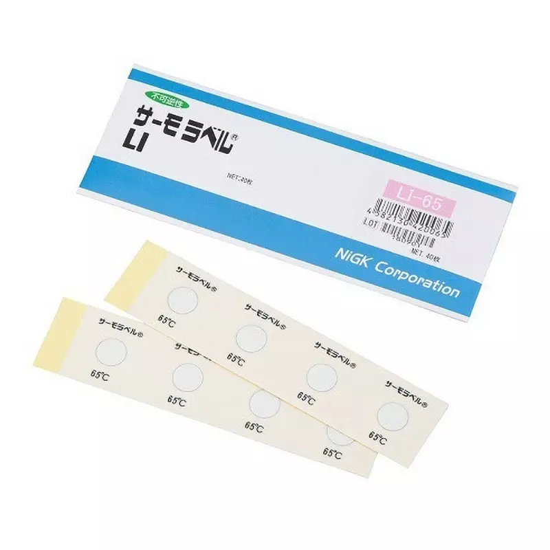 Nisshinbo Giken Kogyo Thermo Label (R) Li Series Irreversible 140℃ Discoloration temperature, LI-140