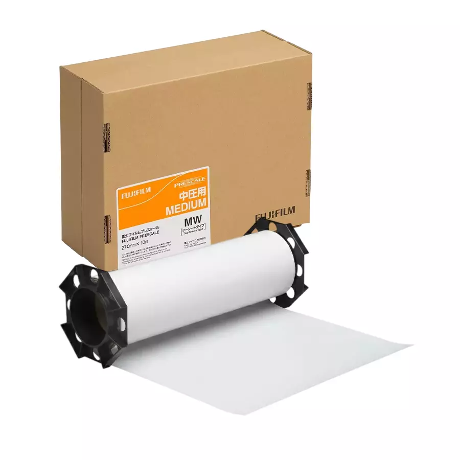 Fujifilm Prescale MW Pressure Measurement Film 270 mm x 10 m Size 10 to 50 Mpa Medium (Two-Sheet) Pressure Range