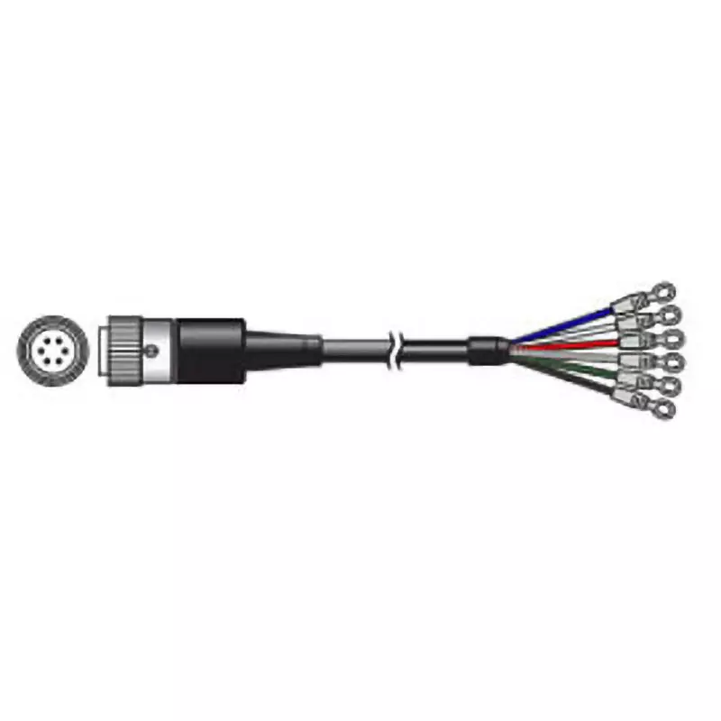 Ono Sokki Signal Cable R04-PB6 F ←→ TM1.25-3.5 s Signal Cable cable Type, MX-7115