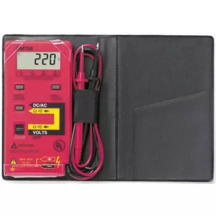 Amprobe Handheld Multimeter AC Voltage, Continuity, DC Voltage, Diode, Resistance, DM78C