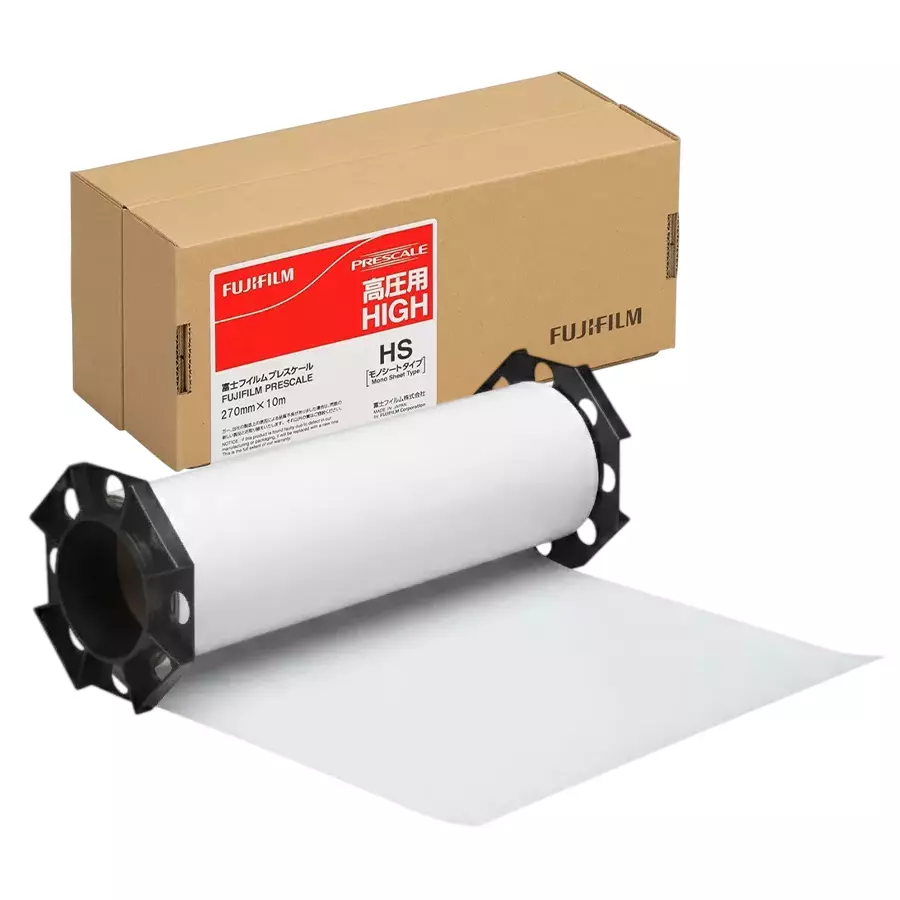 Fujifilm Prescale HS Pressure Measurement Film 270 mm x 10 m Size 50 to 130 Mpa High Pressure Range