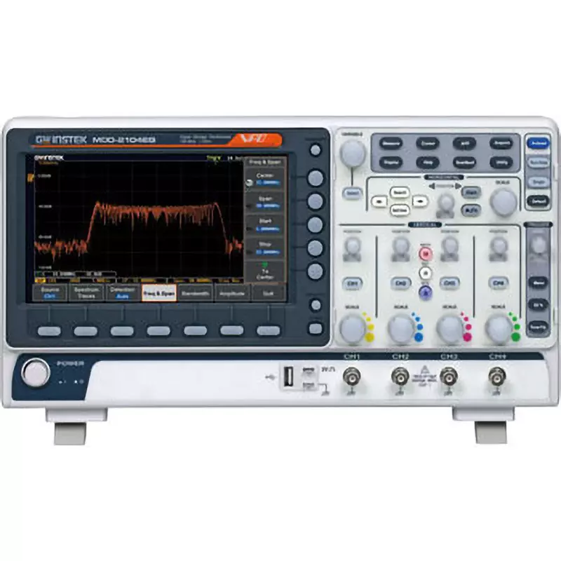 Gw Instek Mixed Domain Oscilloscope 4 ch No. of Channels DC to 200 MHz(-3 dB) Frequency Band, MDO-2204EG