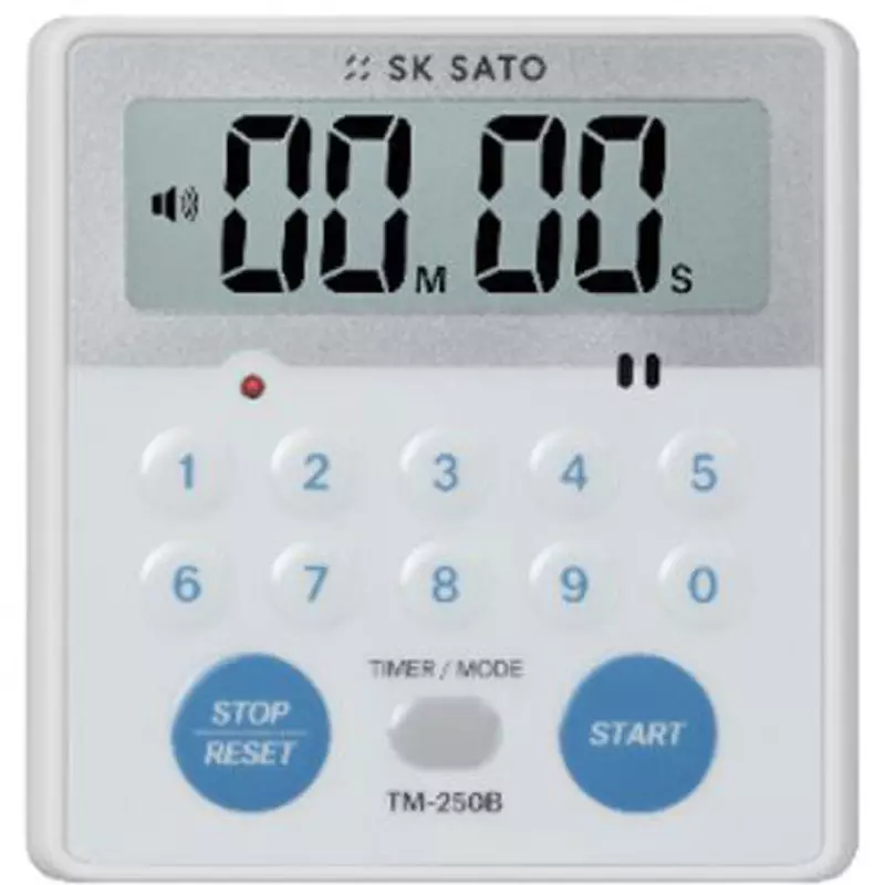 Sato Keiryoki Decatimer Complies with JIS C 60529 IPX7 (can be fully washed with water). Waterproof, TM-250B
