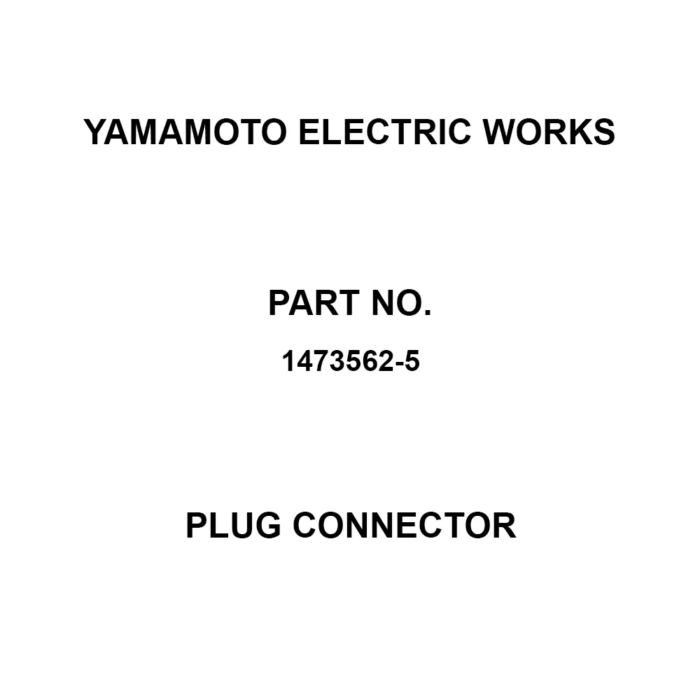 Yamamoto Electric Works Plug Connector yellow Cover Color (Wiring) Nominal cross-sectional area: 0.1 to 0.5 mm², Finished outer, 1473562-5