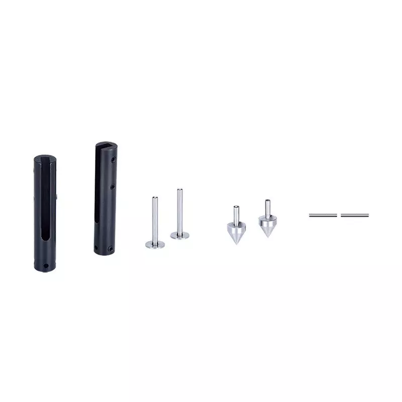 INSIZE Accessory Set for Digital Calipers, Stainless Steel Body and Black & Silver Color, 6144-300