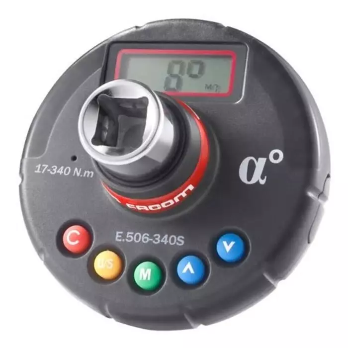 Facom Digital Torque Tester, 68 - 340Nm, 1/2in Drive, ± 3 % Accuracy, E.506-340S