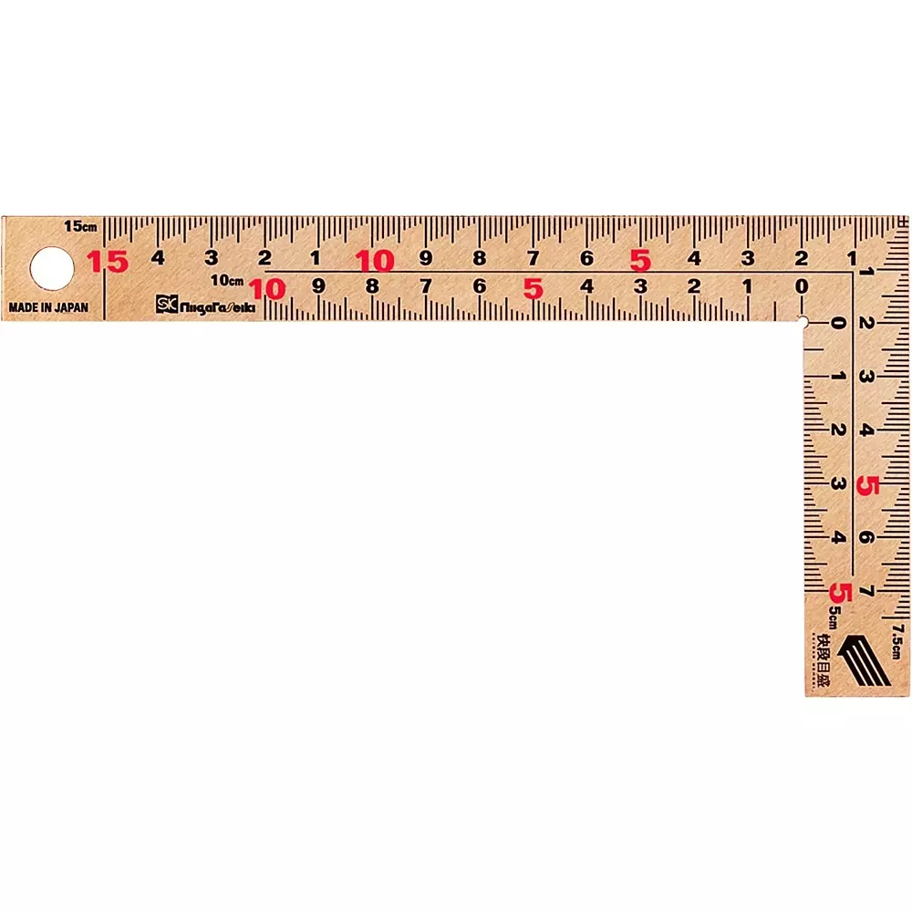 SK Niigata Seiki Gold Curved Ruler, PGMT-15CKD