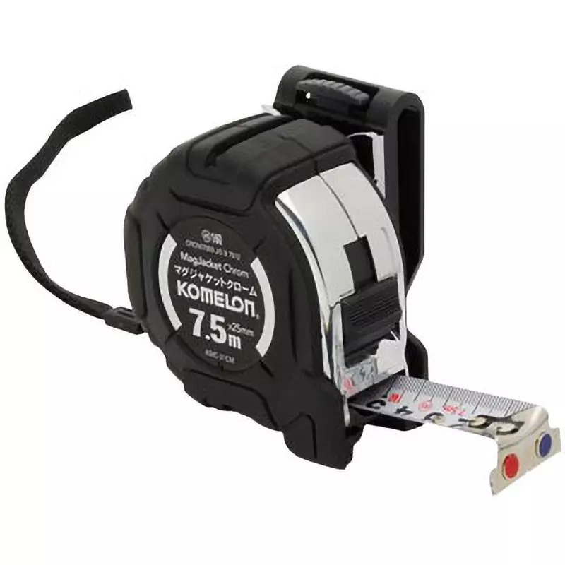KOMELON Mug Jacket With belt holder Specifications With lock Type Both sides Scale Type, 25-7.5m