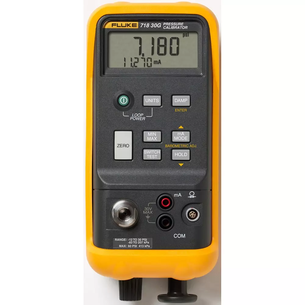 Fluke Combination Pliers Pressure: 0.050% of range Accuracy, INCP8