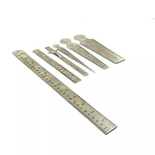 Assorts Measuring Tools Stainless Steel 2-16 mm, 15-30 mm & 30-45 mm Size Range