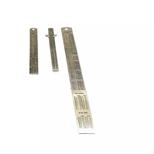 Assorts Measuring Tools Stainless Steel 150 & 300 mm Size Range 11.9x150 mm