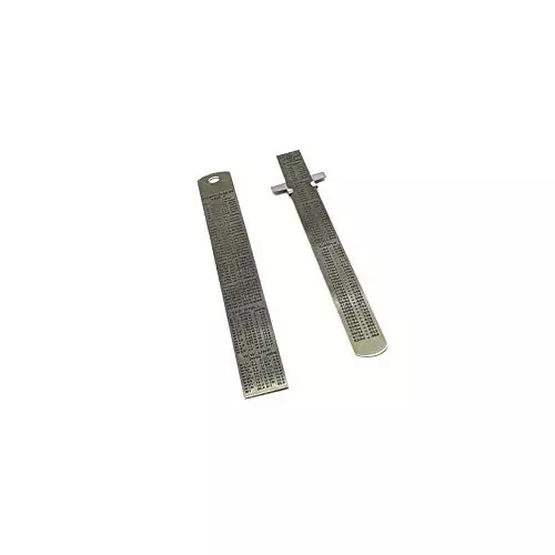 Assorts Measuring Tools Stainless Steel 150 mm Size Range 11.9x150 mm
