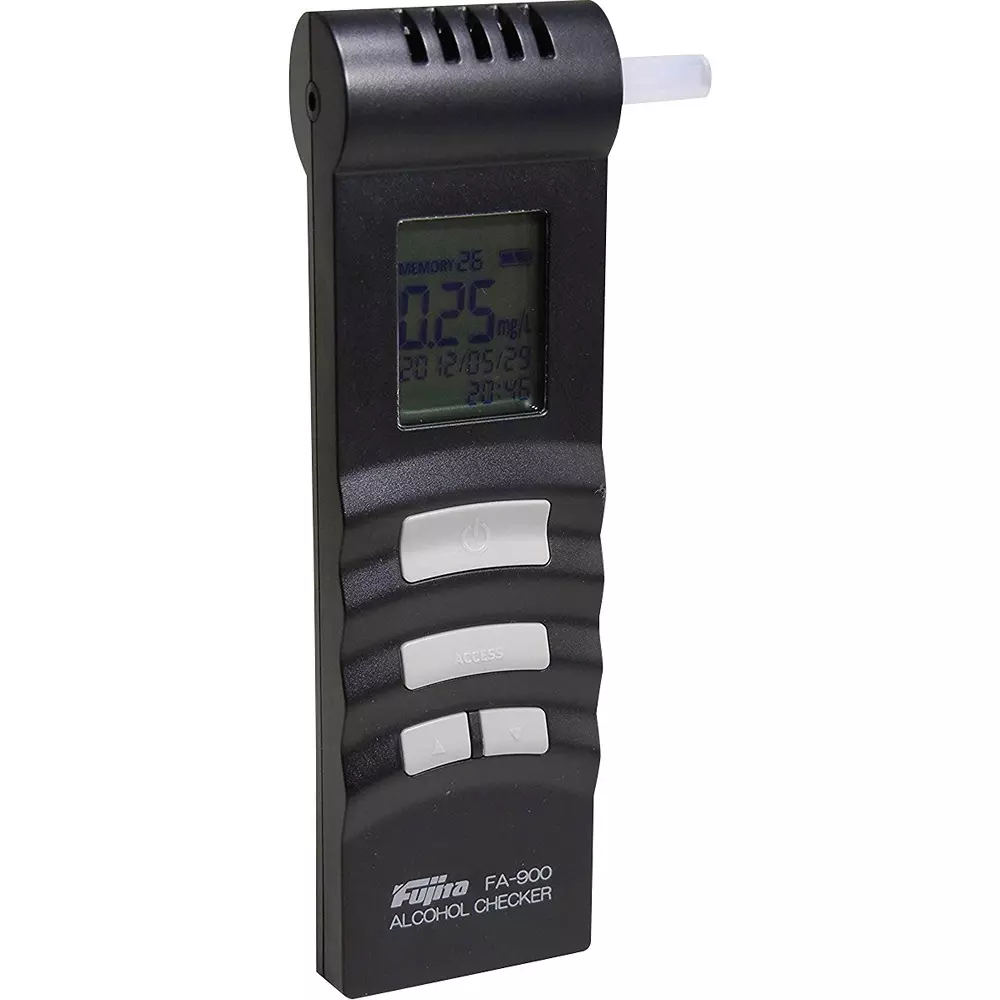 Fujita Denki Alcohol Checker Compatible with commercially available straws (F4 mm) Specifications 2 AAA alkaline batteries, FA-900