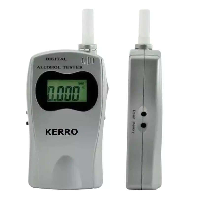 KERRO Alcohol Breath Analyser Tester with 5 Point Memory Function, 0.05 BAC Maximum Capacity and 0.5 Readability, AT-570
