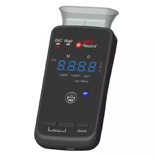 MxRady Alcohol Breath Analyser 0.05 BAC Max. Capacity With Printer, AA-2010P