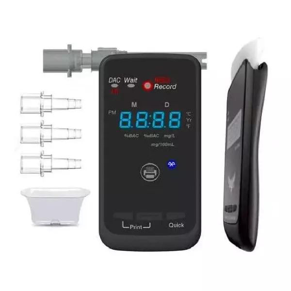 MxRady Alcohol Breath Analyser 0.05 BAC Max. Capacity With Printer, AA-2010P