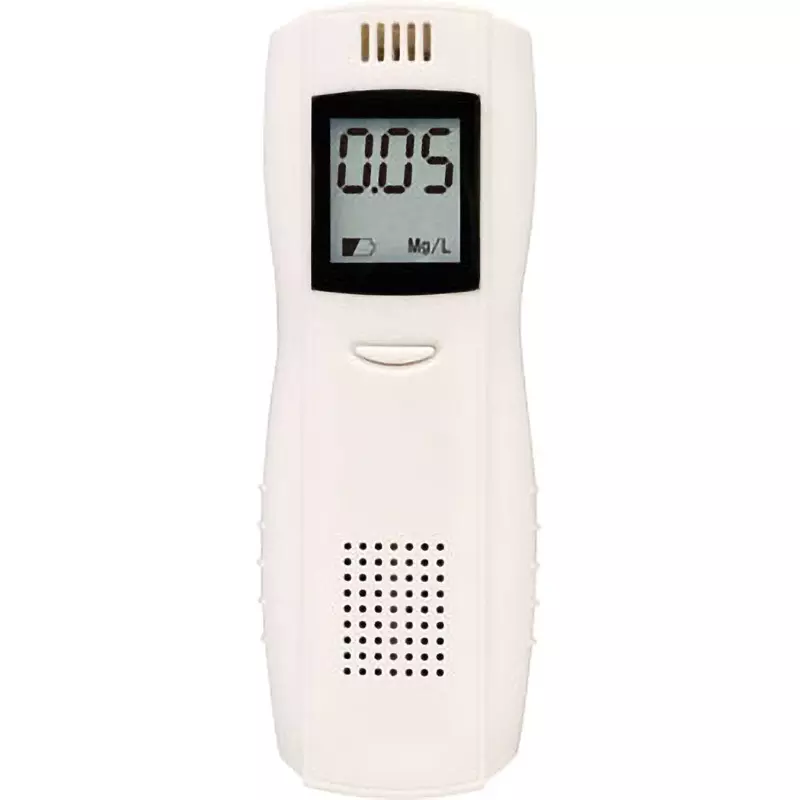 CUSTOM Alcohol Checker Auto power off 2 xAAA batteries Power Supply Instruction manual Included Components, AT-03