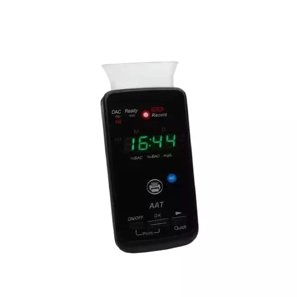 KERRO Alcohol Tester Breath Analyser with 0.05 BAC Maximum Capacity and Printer, AA2010P
